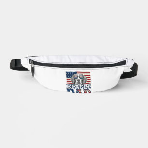 Sacs Banane Conception de chemise pour chien patriotique de pa