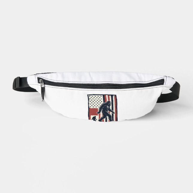 Sacs Banane Conception de chemise vectorielle de drapeau de cr (Recto)