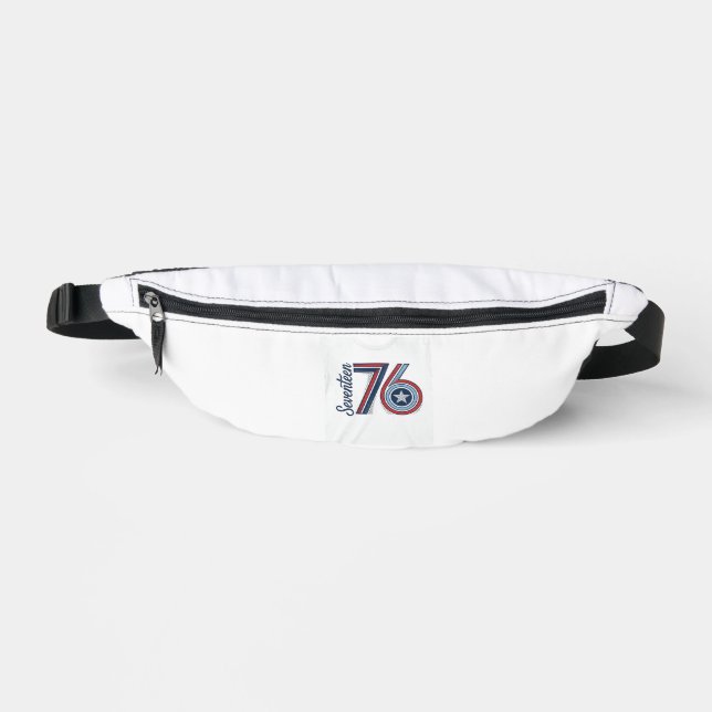 Sacs Banane Conception de chemise vectorielle patriotique Vint (Recto)