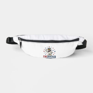 Sacs Banane Conception de chemise vintage de canard patriotiqu