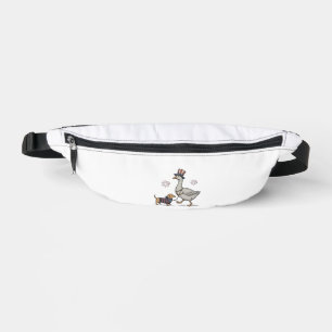 Sacs Banane Conception de chemise vintage d'oie patriotique et