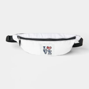 Sacs Banane Conception de chemise vintage Vie Amour Grand-mère