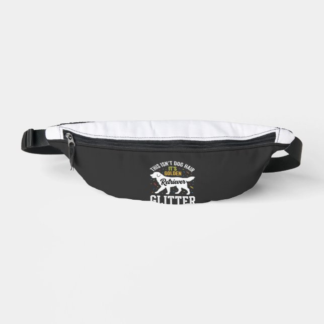 Sacs Banane Conception de cheveux de chien Retriever doré pail (Recto)