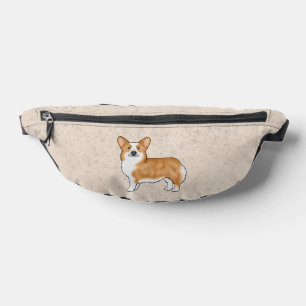 Sacs Banane Conception de chien mignon Corgi gallois Pembroke