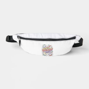 Sacs Banane Conception de licorne fantaisiste Zazzle pour l'éq