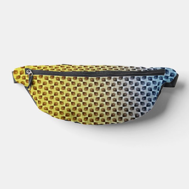Sacs Banane Conception de motif numérique abstrait moderne 124 (Poser)
