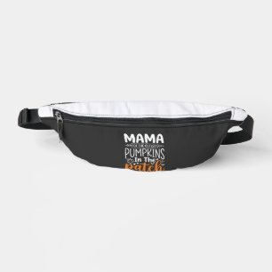 Sacs Banane Conception de patch de citrouilles maman Halloween