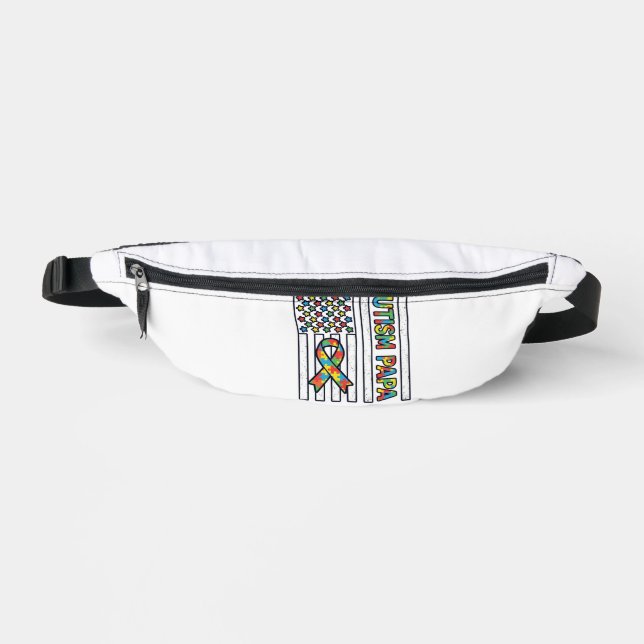 Sacs Banane Conception de t-shirt avec ruban et pièce de puzzl (Recto)