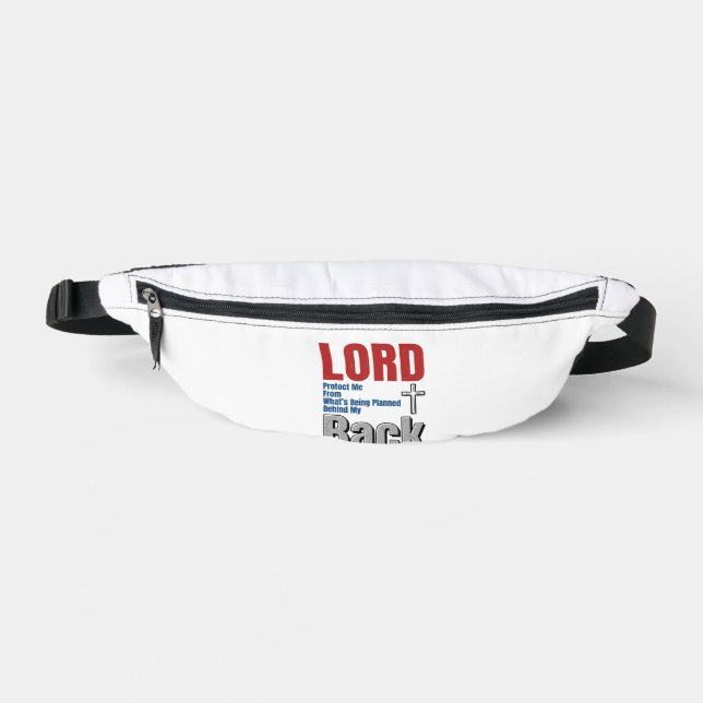 Sacs Banane Conception de t-shirt de foi chrétienne Lord Prote (Recto)