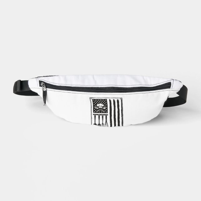 Sacs Banane Conception de T-shirt Ustensiles de Cuisine Drapea (Recto)