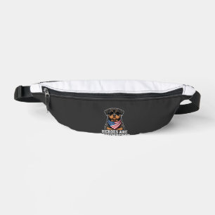 Sacs Banane Conception de vecteur de chien héros Rottweiler pa