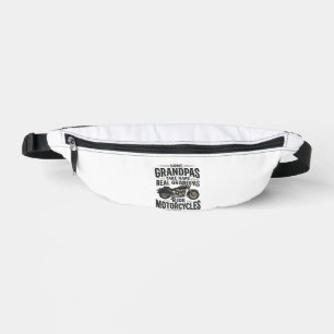 Sacs Banane Conception de vecteur vintage de sieste de moto de