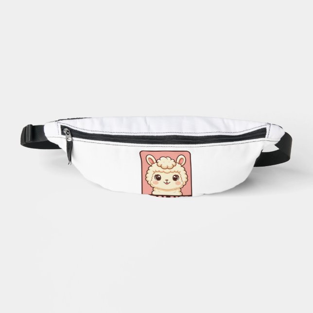 Sacs Banane Conception d'illustration de lama mignon (Recto)
