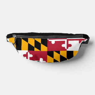 Sacs Banane Conception du drapeau de l'État du Maryland
