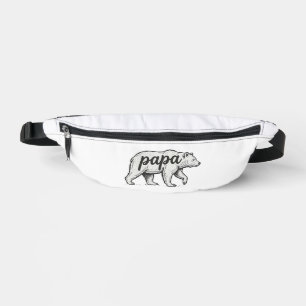 Sacs Banane Conception vectorielle de gravure vintage Papa Bea