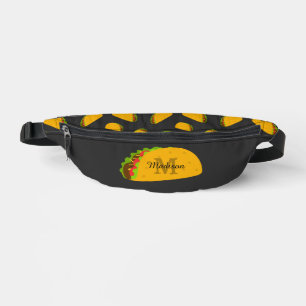 Sacs Banane Cool et amusant yummy taco motif personnalisé Mono
