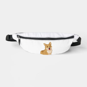 Sacs Banane Corgi doux et souriant
