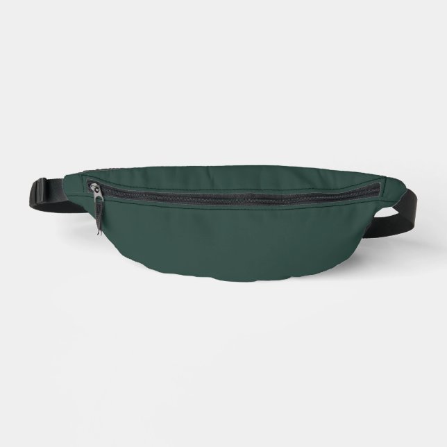 Sacs Banane Couleur solide vert chasseur (Recto)
