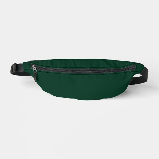 Sacs Banane Couleur solide vert foncé (Recto)
