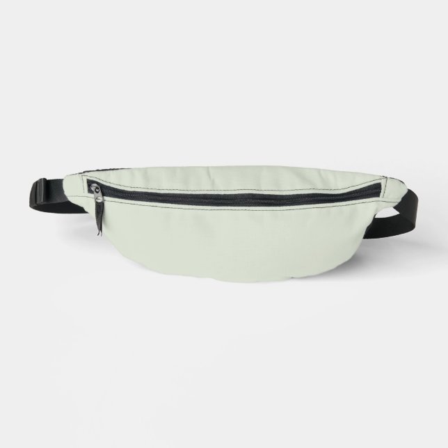 Sacs Banane Couleur solide vert Whisper (Recto)