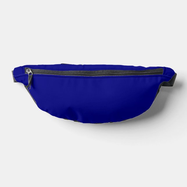 Sacs Banane Couleur uni bleu marine (Poser)
