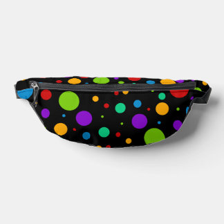 Sacs Banane Couleurs arc-en-ciel PolkaDot