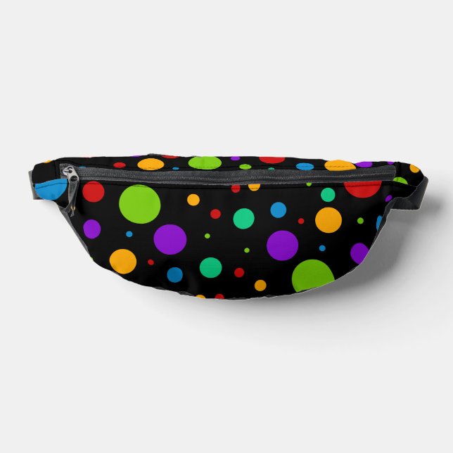Sacs Banane Couleurs arc-en-ciel PolkaDot (Poser)