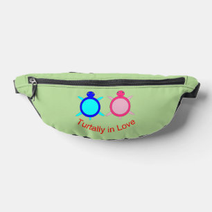 Sacs Banane Couple de tortue mignonne
