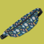 Sacs Banane Cryptids Cryptozoology Guide d'identification<br><div class="desc">Apprenez à connaître vos Cryptids avec ce pack de mamie amusant. Ce sac à hanche présente des illustrations de dessins de créatures cryptées dans des couleurs amusantes assorties, dressées contre un arrière - plan bleu marine. Il y a un Yeti, Wendigo, Jackalope, le Loch Ness Monster, le Flathead Lake Monster,...</div>