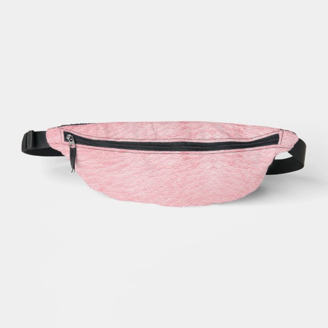 Sacs Banane Cuir rose Faux (Recto)