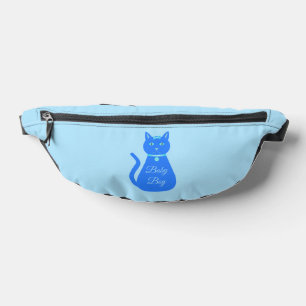 Sacs Banane Cute Blue Baby Boy Chat Personnalisé