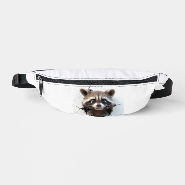 Sacs Banane Cute Raccoon (Recto)