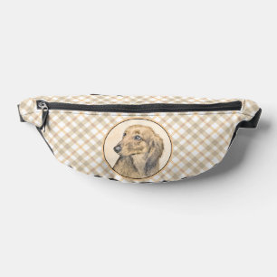 Sacs Banane Dachshund Longhaerienne peinture rouge original ch