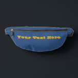 Sacs Banane Déjà Vu Saison Bleue Printanière Couleur Unie<br><div class="desc">Sac à banane Style découpé et cousu, accessoire de mode amusant et décontracté avec impression Deja Vu Blue Spring Season Solid Color par TheFabricSeal, boutique à la demande sur Zazzle.com #ZazzleMade https://www.zazzle.com/store/thefabricseal TheFabricSeal©️Original.</div>