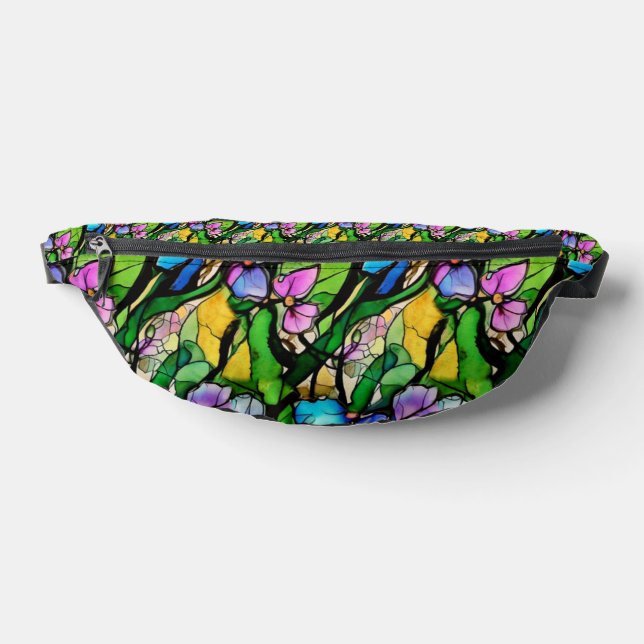 Sacs Banane Design floral en verre tendu (Poser)
