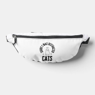 Sacs Banane Désolé, j'étais distrait par les boutons de chats