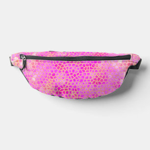 Sacs Banane Dinosaure rose caché