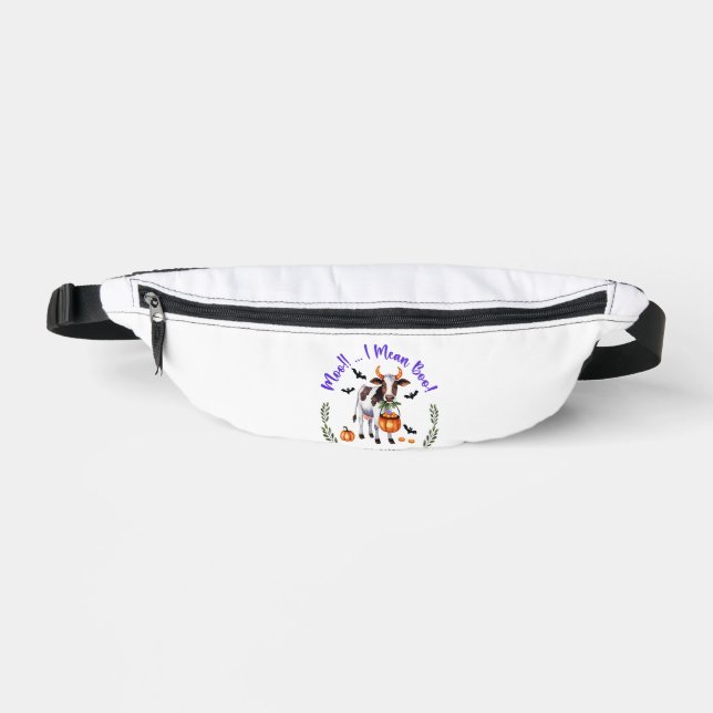 Sacs Banane Drap de taureau de vache d'Halloween (Recto)