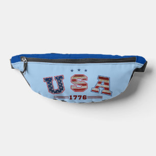 Sacs Banane Drapeau américain USA 1776 Fête de l'Indépendance