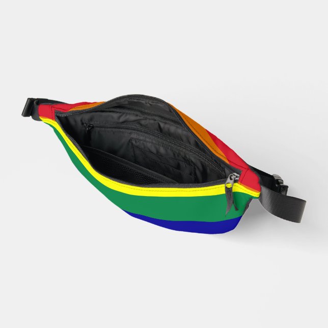 Sacs Banane Drapeau arc-en-ciel (Ouvrir)