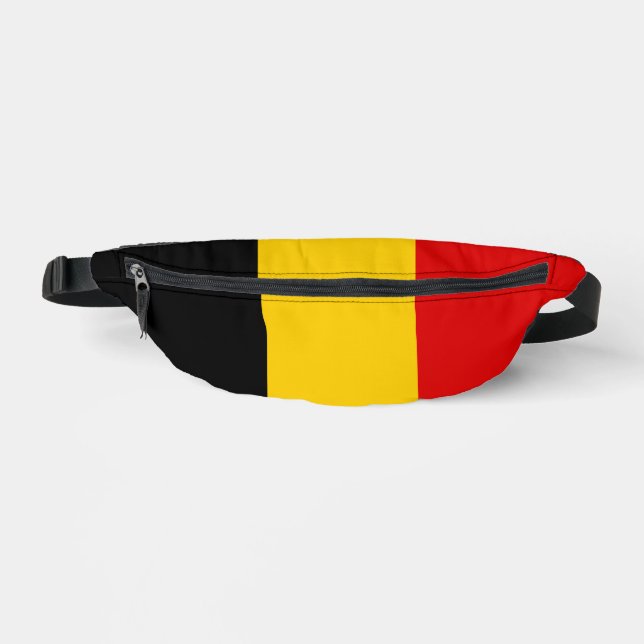 Sacs Banane Drapeau de Belgique (Recto)