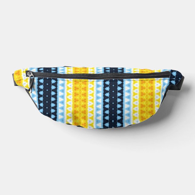 Sacs Banane Drapeau de fierté Boho Groovy Géométrique Abstrait (Poser)