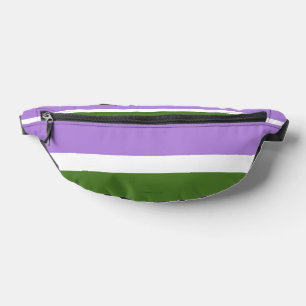 Sacs Banane Drapeau de fierté genderqueer de SlipperyJoe lavan