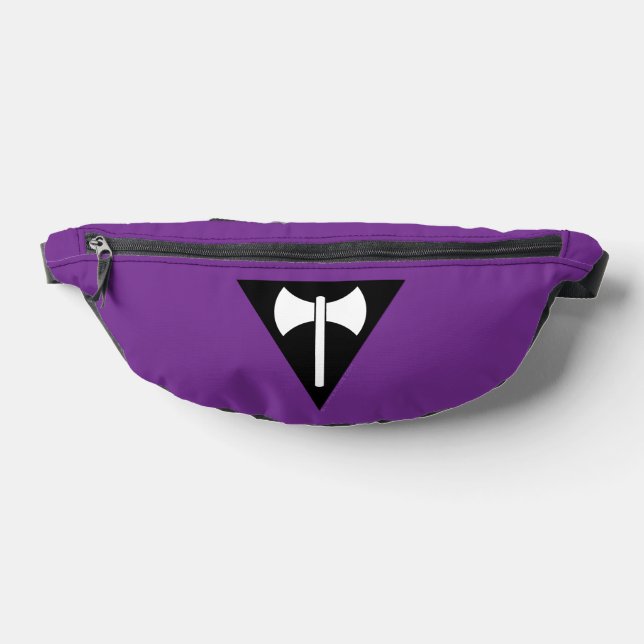 Sacs Banane Drapeau de fierté lesbienne SlipperyJoe puissant s (Poser)
