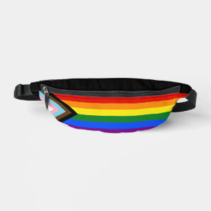 Sacs Banane Drapeau de fierté Progress Pride de SlipperyJoe's 
