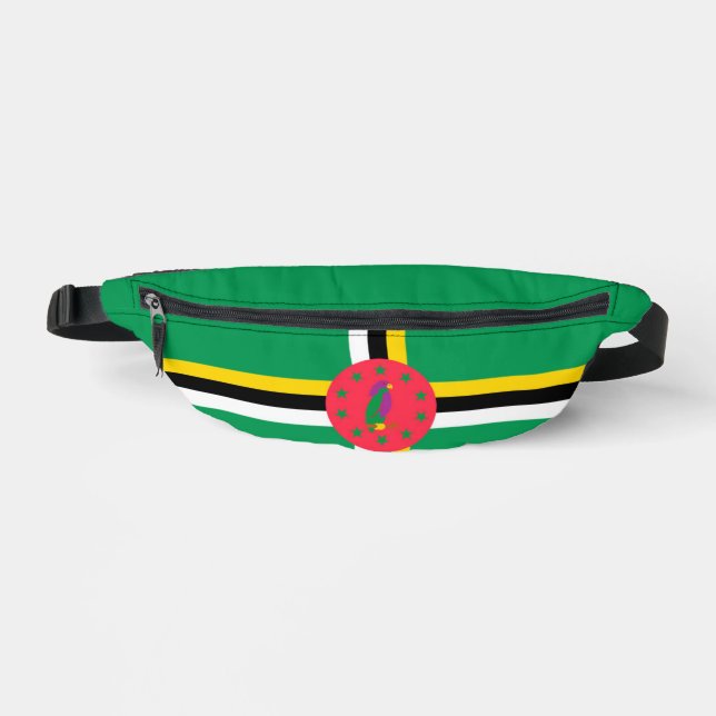 Sacs Banane Drapeau de la Dominique (Recto)
