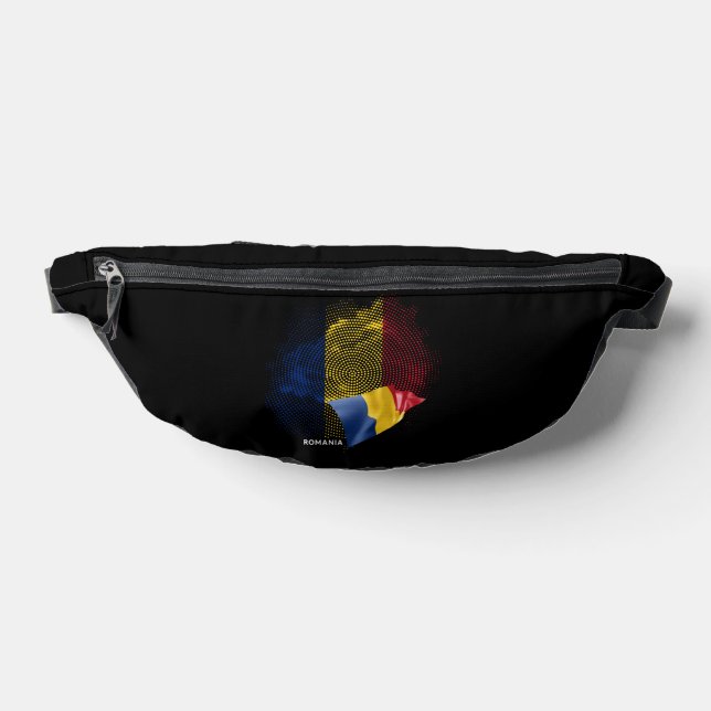 Sacs Banane Drapeau de la Roumanie (Poser)
