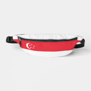 Sacs Banane Drapeau de Singapour