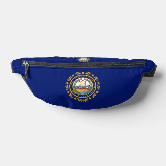 Sacs Banane Drapeau-emblème de l'État du New Hampshire (Poser)