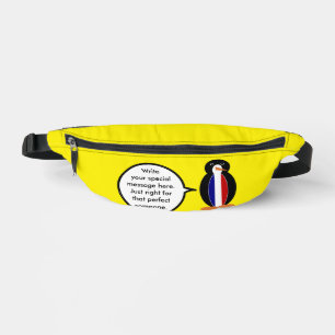 Sacs Banane Drapeau français Faune Manchot personnaliser Cadea